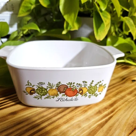 Vintage Spice Of Life Design Corning Ware 1.5 Liter - Picture 3 of 7